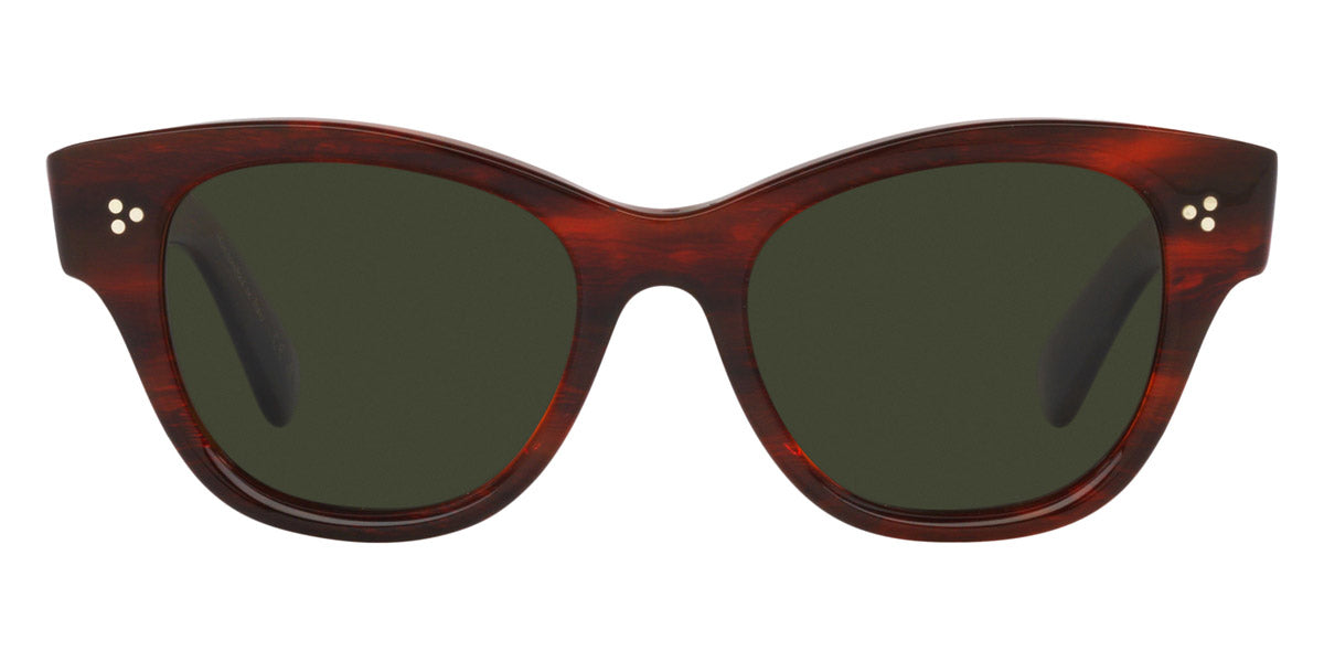 Oliver Peoples® Eadie OV5490SU 1725P1 51 - Vintage Red Tortoise/G-15 Polar Sunglasses