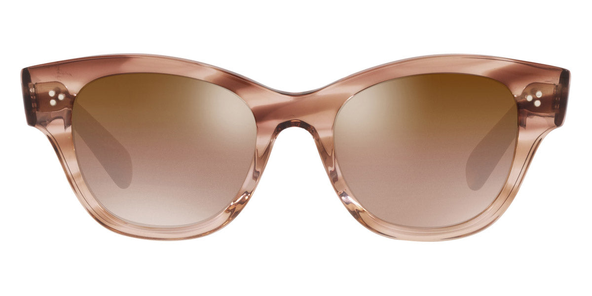 Oliver Peoples® Eadie OV5490SU 172642 51 - Washed Sunstone/Rose Quartz Gradient Mirror Sunglasses