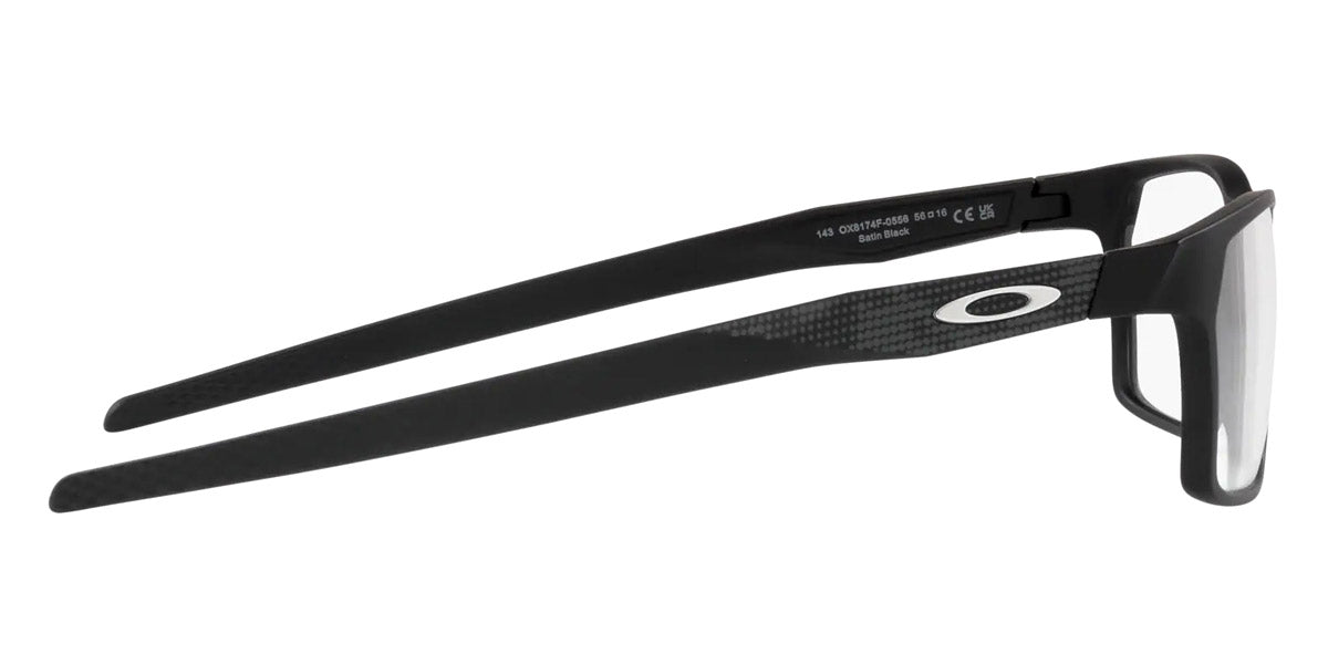 Oakley® OX8174F HEX JECTOR (A) Rectangle Eyeglasses - EuroOptica