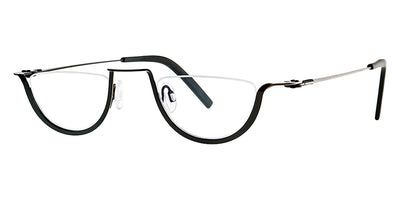 Theo® Ozette TH OZETTE 468 45 - Black/Grey Eyeglasses