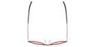 MARKUS T® P1010 MT P1010 608 51 - 608 Red Eyeglasses