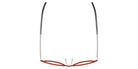MARKUS T® P1013 MT P1013 608 49 - 608 Red Eyeglasses