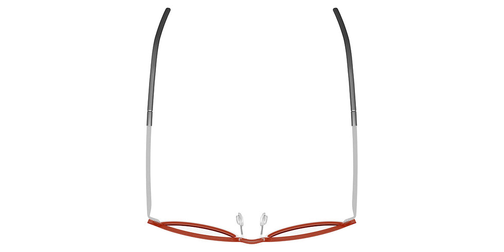 MARKUS T® P1018 MT P1018 608 48 - 608 Red Eyeglasses