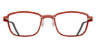 MARKUS T® P1023 MT P1023 608 49 - 608 Red Eyeglasses
