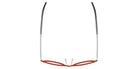 MARKUS T® P1030 MT P1030 608 49 - 608 Red Eyeglasses