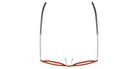 MARKUS T® P1032 MT P1032 608 49 - 608 Red Eyeglasses