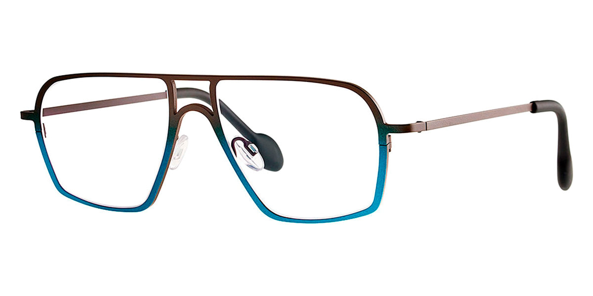 Theo® Palatino TH PALATINO 166 52 - Blue/Brown Eyeglasses