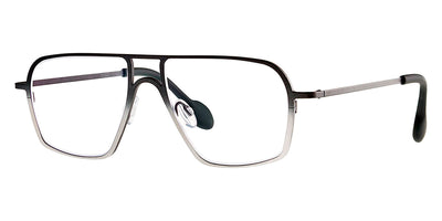 Theo® Palatino TH PALATINO 229 52 - Black/Silver Eyeglasses