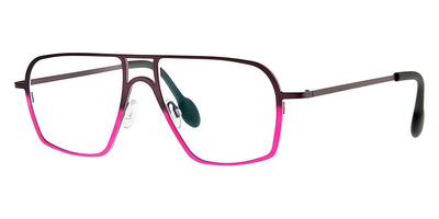 Theo® Palatino TH PALATINO 316 52 - Green Yellow Ecaille Eyeglasses