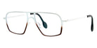Theo® Palatino TH PALATINO 420 52 - White/Brown Eyeglasses