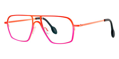 Theo® Palatino TH PALATINO 487 52 - Orange/Pink Eyeglasses