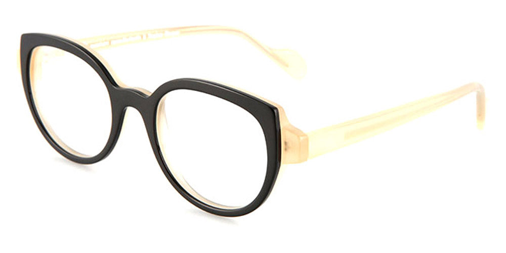 NaoNed® Paoul NAO Paoul C009 46 - Black and Champagne / Champagne Eyeglasses
