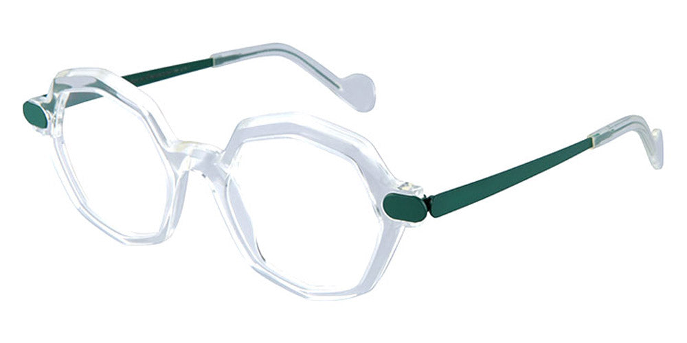 NaoNed® Pen Guen NAO Pen Guen 80C 48 - Natural Crystal / Portobello Green Eyeglasses