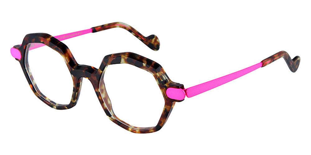 NaoNed® Pen Guen NAO Pen Guen 81B 48 - Tortoiseshell / Fluorescent Pink Eyeglasses