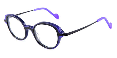 NaoNed® Penfell NAO Penfell 0067 46 - Purple and Black / Black Eyeglasses