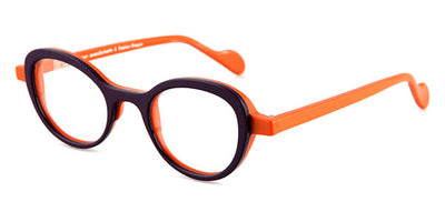 NaoNed® Ploermael NAO Ploermael C005 43 - Aubergine and Vintage Orange / Vintage Orange Eyeglasses