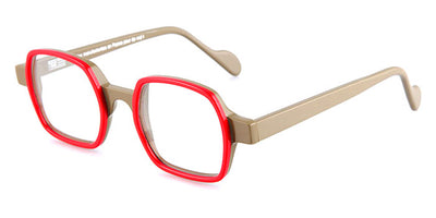 NaoNed® Plouezec NAO Plouezec C021 44 - Bright Red and Mastic Eyeglasses