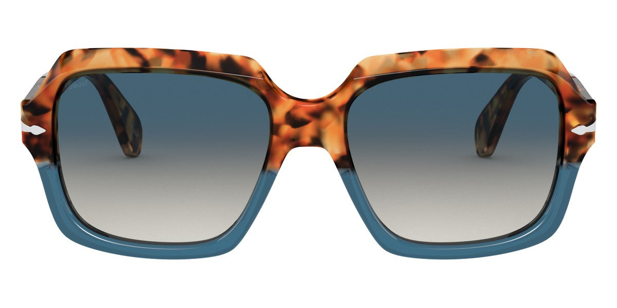 Persol® PO0581S - Yellow Tortoise / Blue Opaline Sunglasses