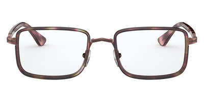 Persol® PO2473V - Brown/Striped Bordeaux Eyeglasses