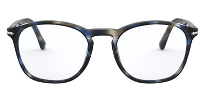 Persol® PO3007VM - Striped Blue / Gray Eyeglasses