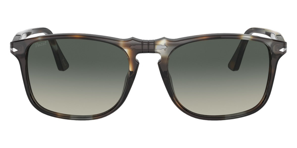 Persol® PO3059S - Striped Brown / Crystal Sunglasses