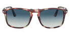 Persol® PO3059S - Striped Bordeaux / Green Sunglasses
