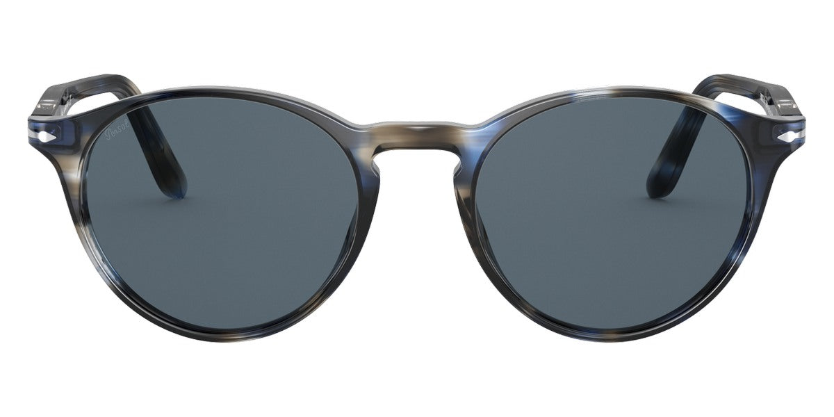 Persol® PO3092SM - Striped Blue Sunglasses