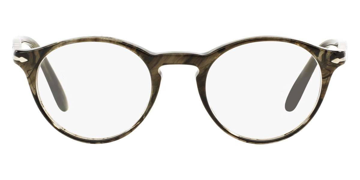 Persol® PO3092V - Striped Gray Eyeglasses