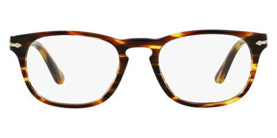 Persol® PO3121V - Green Striped Brown Eyeglasses