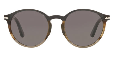Persol® PO3171S - Black/Gray Striped Sunglasses