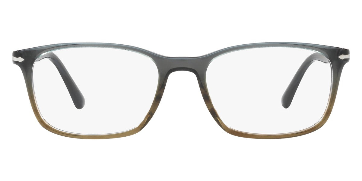 Persol® PO3189V PS PO3189V 1012 55 - 1012 Grey striped green gradient Eyeglasses