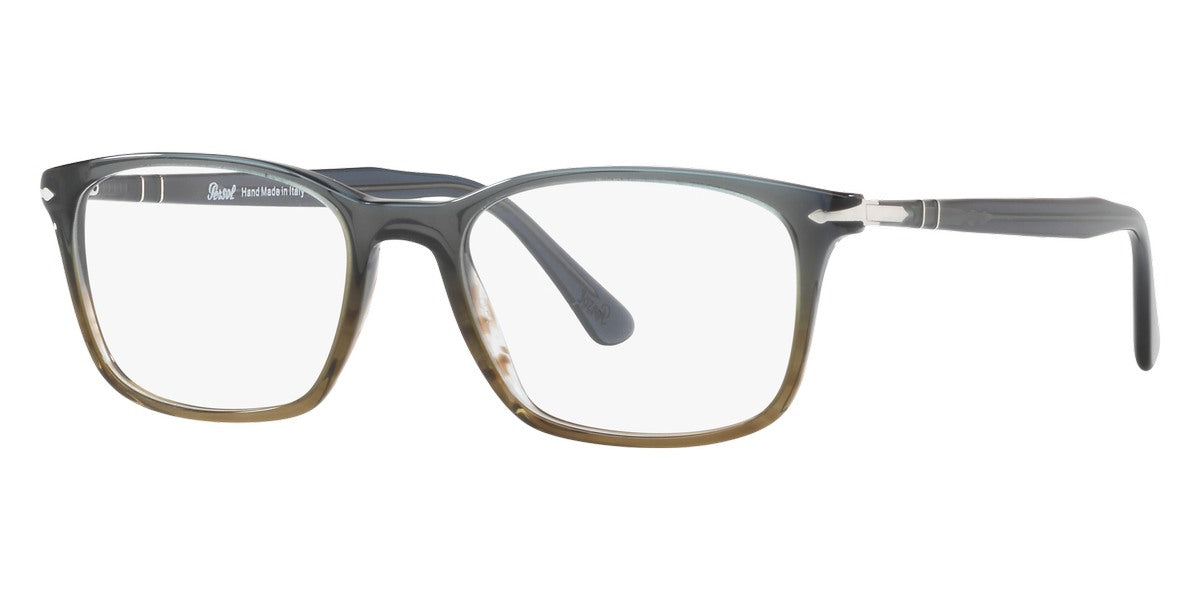 Persol® PO3189V PS PO3189V 1012 55 - 1012 Grey striped green gradient Eyeglasses