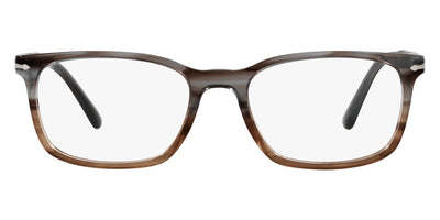 Persol® PO3189V - Striped Gray/Gradient Brown Eyeglasses