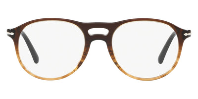 Persol® PO3202V - Gradient Black / Striped Brown Eyeglasses