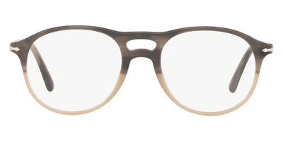 Persol® PO3202V - Gray Striped Beige Gradient Eyeglasses