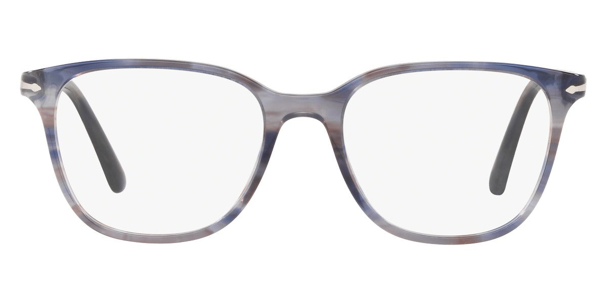Persol® PO3203V - Striped Gray Blue Eyeglasses