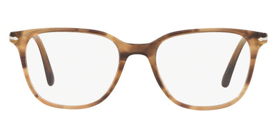 Persol® PO3203V - Striped Brown Eyeglasses