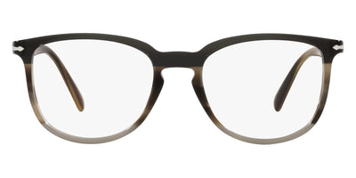 Persol® PO3240V - Striped Brown/Gray/Black Eyeglasses