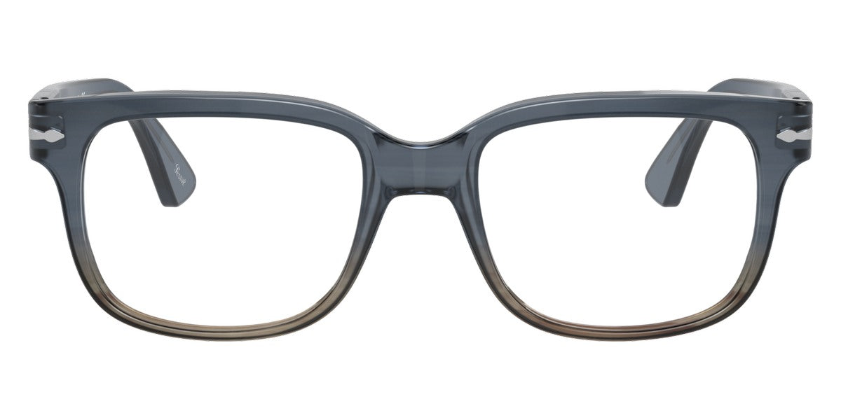 Persol® PO3252V - Gradient Gray/Striped Brown Eyeglasses