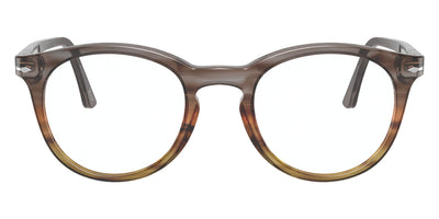 Persol® PO3259V - Striped Gray/Gradient Brown Eyeglasses