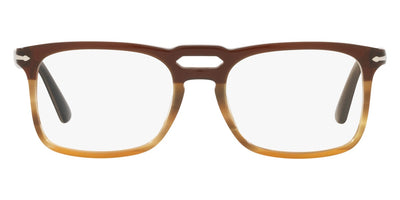 Persol® PO3277V - Black/Striped Brown Eyeglasses