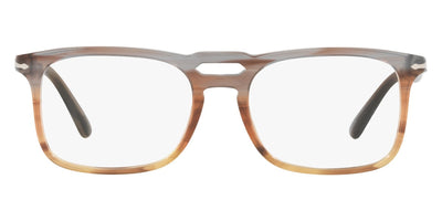 Persol® PO3277V - Striped Gray/Gradient Brown Eyeglasses