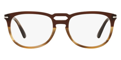 Persol® PO3278V - Black/Striped Brown Eyeglasses
