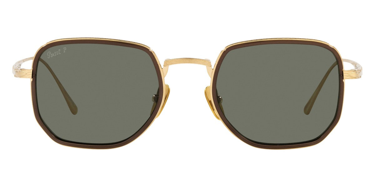 Persol® PO5006ST - Gold/Brown Sunglasses