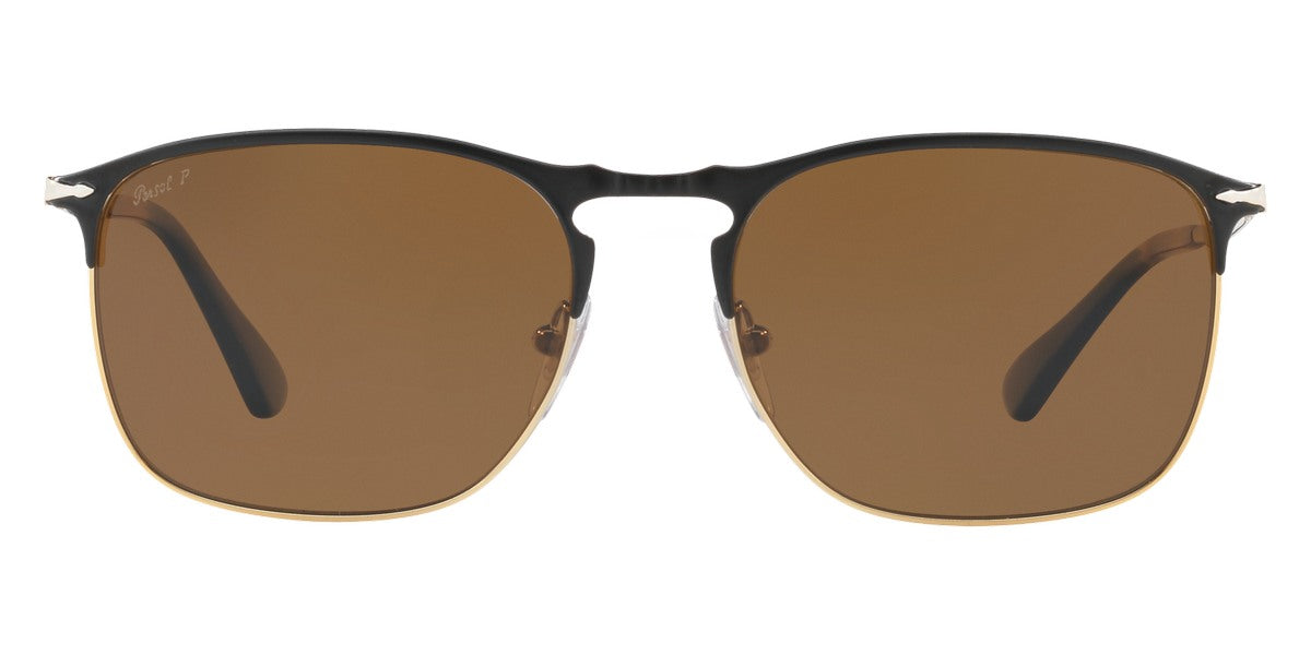 Persol® PO7359S - Matte Black/Gold Sunglasses