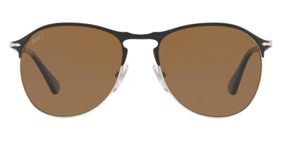 Persol® PO7649S - Matte Black/Gold Sunglasses