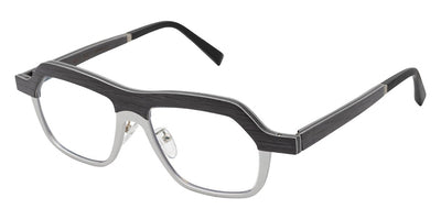 Gold & Wood® PORTOFINO G&W PORTOFINO 03 51 - 03 - Anodized Grey/Grey Oak Eyeglasses
