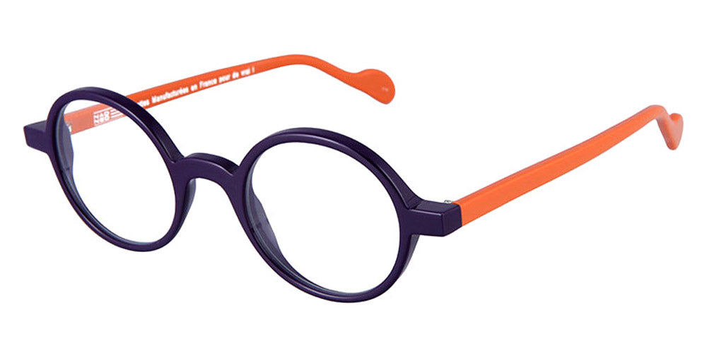 NaoNed® Pouldreuzig NAO Pouldreuzig 2129 46 - Dark Plum / Rust Orange Eyeglasses