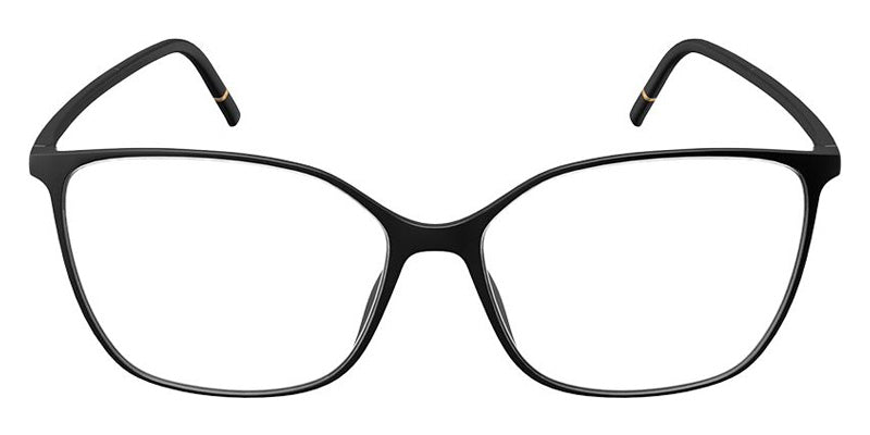 Silhouette® Pure Wave PURE WAVE 1612 9030 - 7530 Black Cotton Eyeglasses