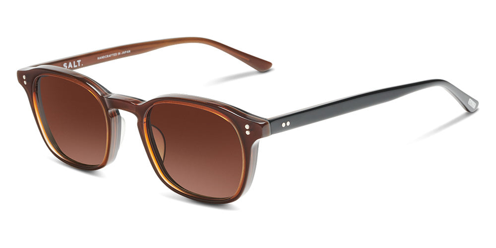 SALT.® QUINN SAL QUINN 004 50 - Coffee Black/CR39 Brown Gradient Sunglasses